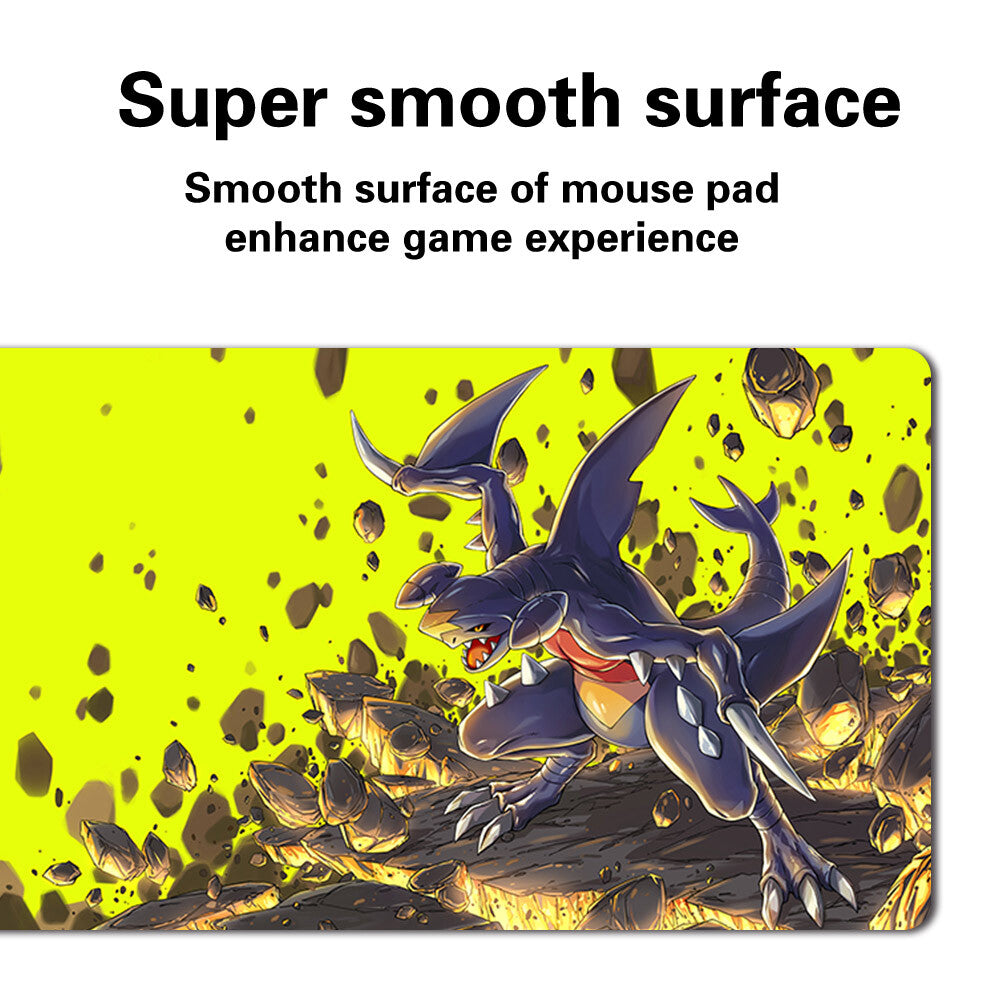470521 - Board Game Pokemon Garchomp Playmat Stitched Edge Games Mousepad Play Mat of TCG