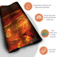 FIERY INSCRIPTION - Magic The Gathering MTG Playmat TCG CCG MTG Playmat Stitched Edge