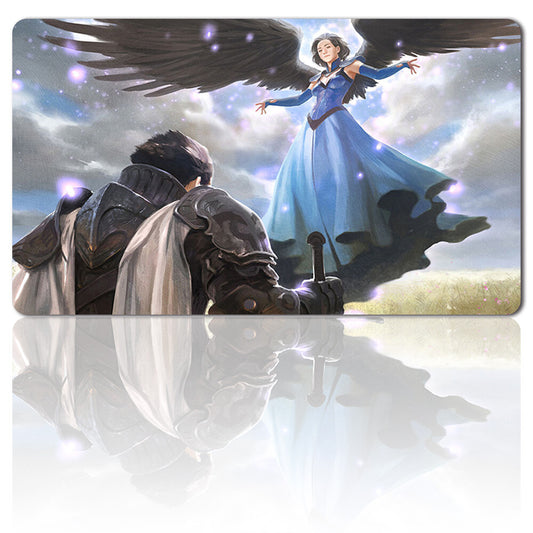 Restoration Angel-1 - Board Game MTG Playmat Games Mousepad Play Mat of TCG Stitched Edge