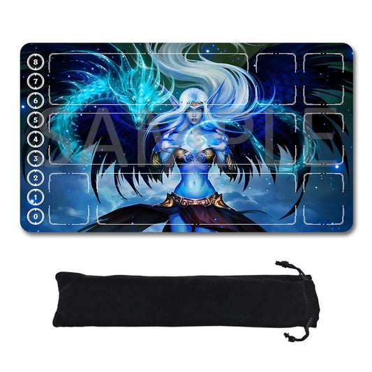 Morgana - League Of Legends Riftbound Playmat 24x14 in + Free Storage Bag