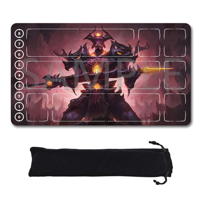 Aatrox - League Of Legends Riftbound Playmat 24x14 in + Free Storage Bag