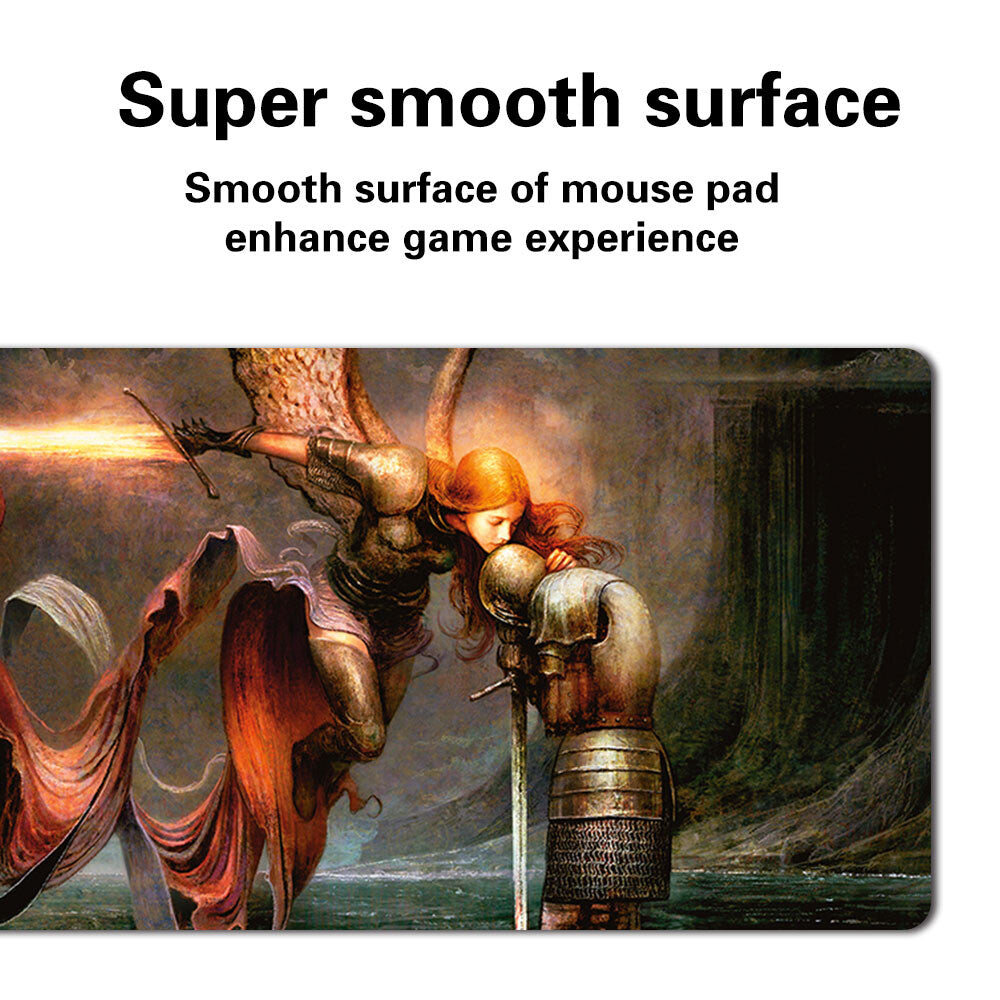 ANSWERED PRAYERS - Board Game MTG Playmat Games Mousepad Play Mat of TCG Stitched Edge