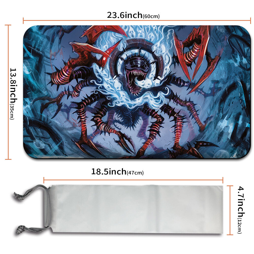 THE MINDSKINNER -Magic The Gathering MTG Playmat TCG CCG MTG Playmat Stitched Edge