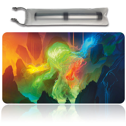 OMNATH, LOCUS OF CREATION -Magic The Gathering Playmat Trading Card Game Playmat Stitched Edge