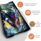 New Pokemon Mega Rayquaza Playmat Stitched Edge with Free Bag | Pokemon Playmat Stitched Edge With Zones