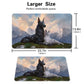 RIN AND SERI, INSEPARABLE- Board Game MTG Playmat Games Mousepad Play Mat of TCG Stitched Edge