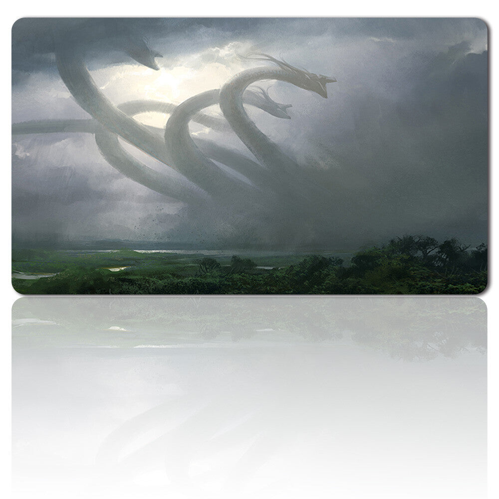 Progenitus - Board Game MTG Playmat Games Mousepad Play Mat of TCG Free Gift Bag Stitched Edge
