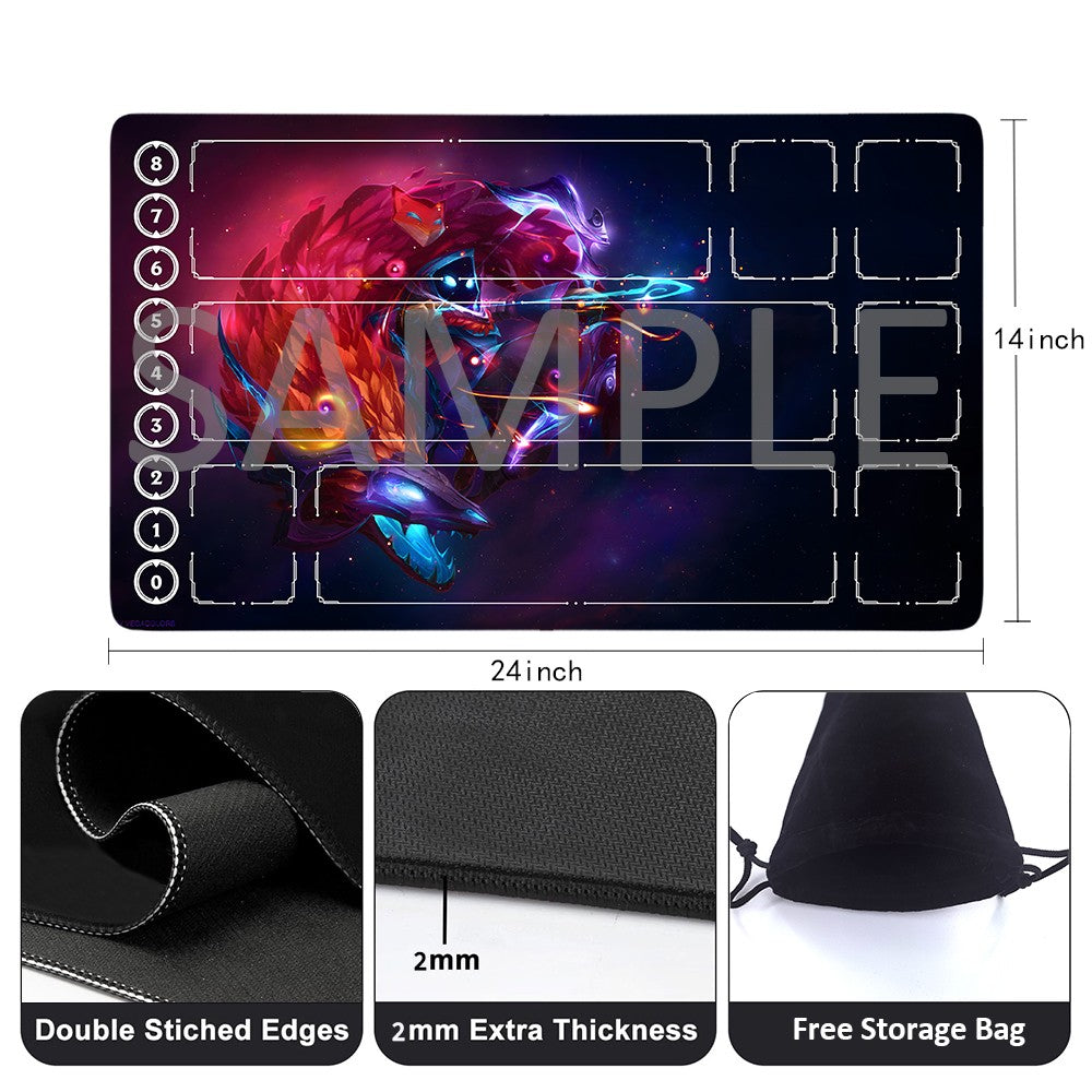 League Of Legends Riftbound Playmat 24x14 in + Free Storage Bag - 679253