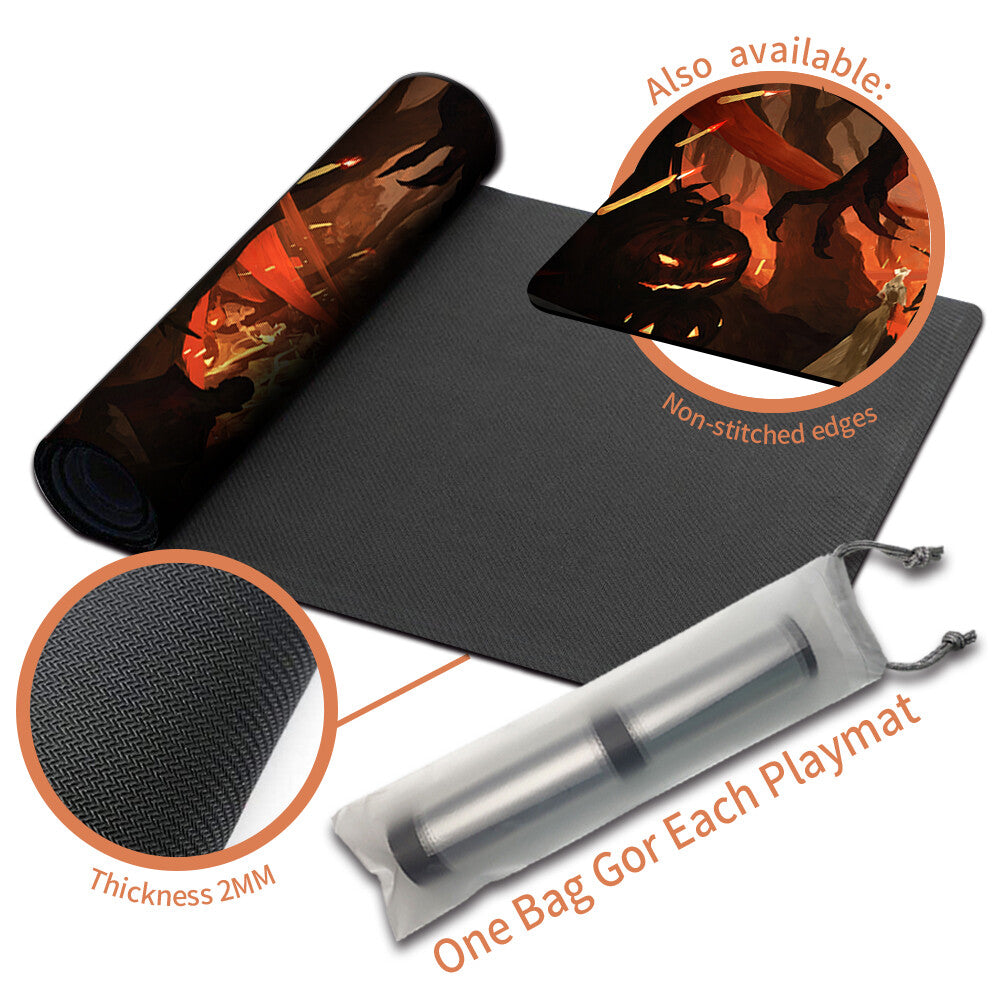 INNISTRAD MIDNIGHT HUNT TEASER Board Game MTG Magic The Gathering Playmat Stitched Edge