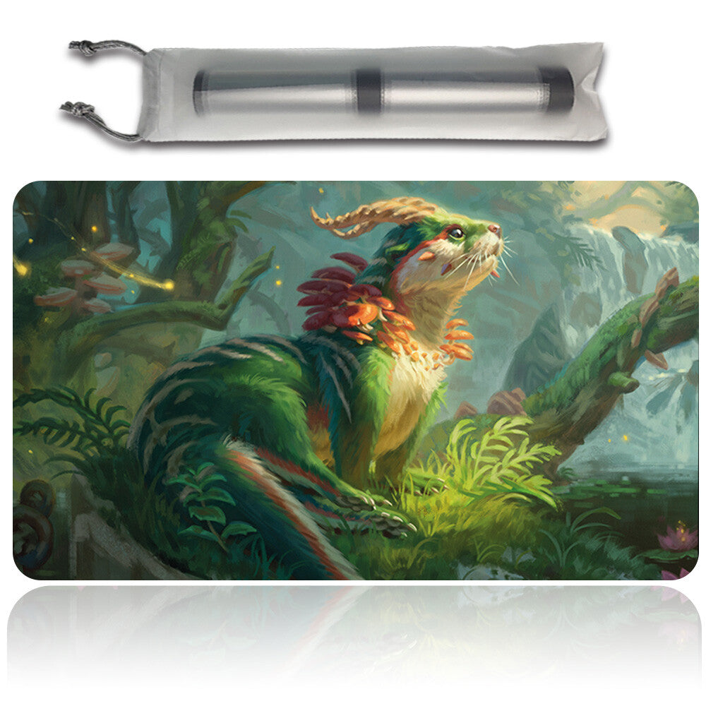 ELUSIVE OTTER - Magic The Gathering MTG Playmat TCG CCG MTG Playmat Stitched Edge
