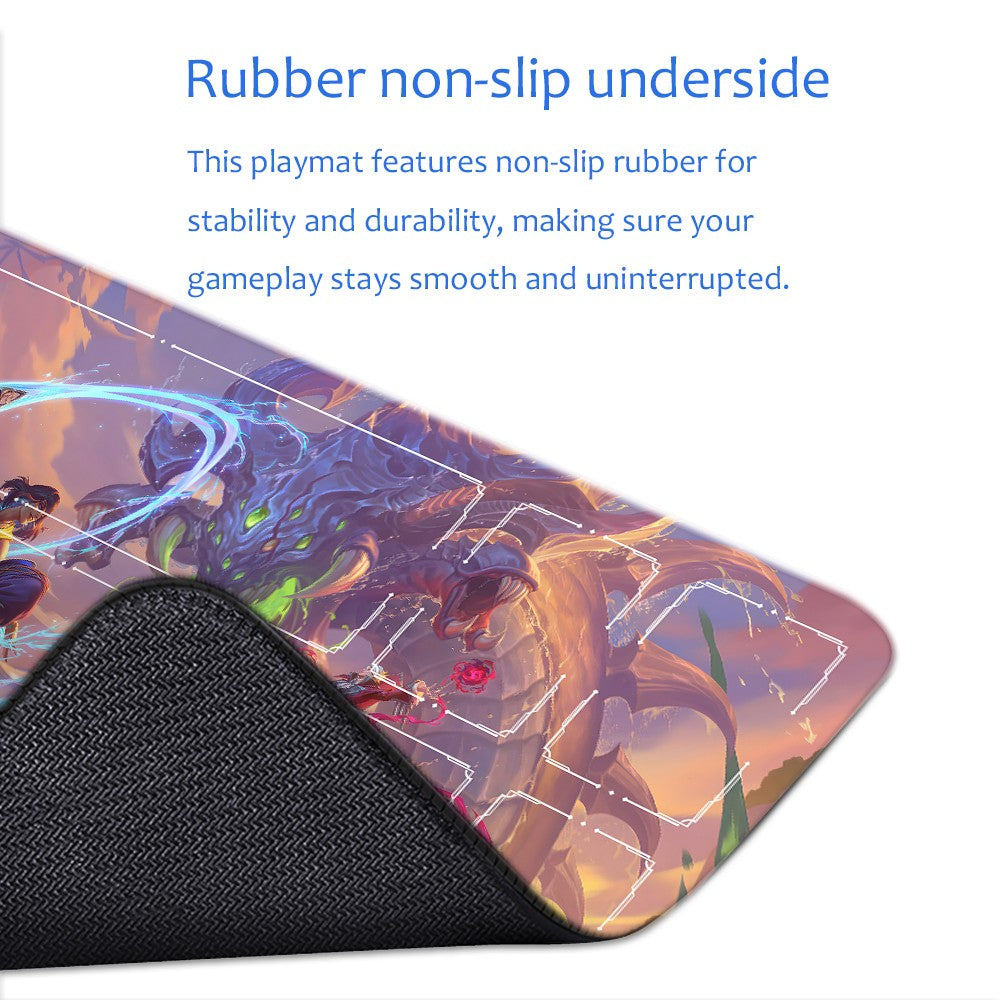 League Of Legends Riftbound Playmat 24x14 in + Free Storage Bag - 1335459