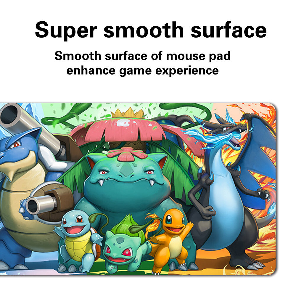 638877 - Board Game Mega Pokemon Playmat Stitched Edge Games Mousepad Play Mat of TCG