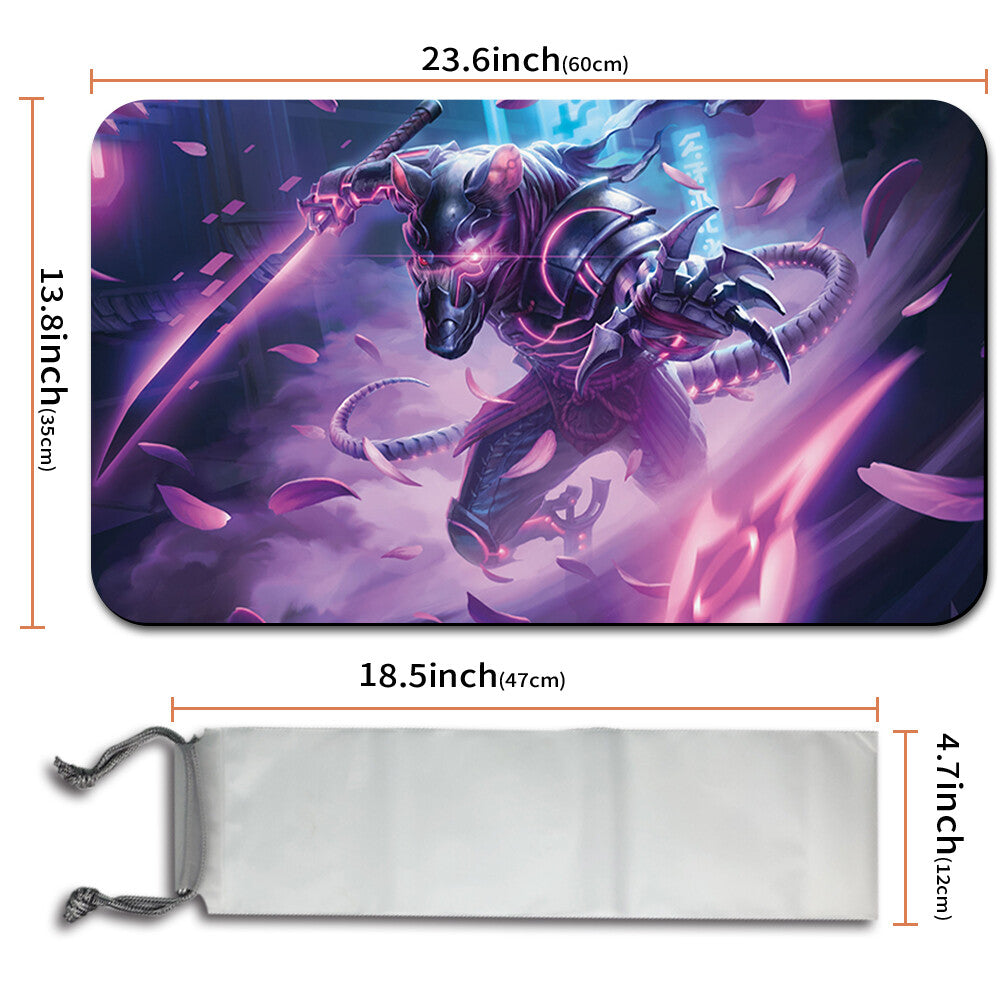 MUKOTAI SOULRIPPER -Board Game MTG Playmat Magic The Gathering Playmat Stitched Edge