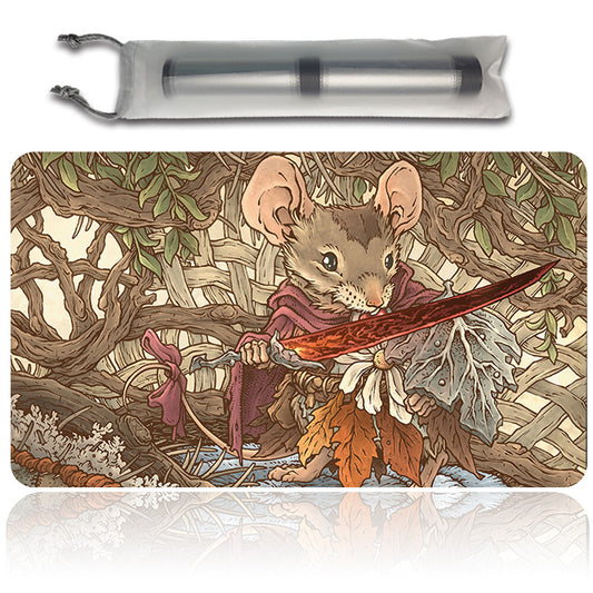 MABEL, HEIR TO CRAGFLAME - Magic The Gathering MTG Playmat TCG CCG MTG Playmat Stitched Edge