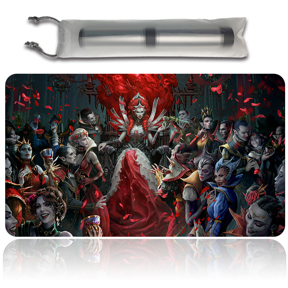INNISTRAD CRIMSON VOW KEY ARTWORK -Board Game MTG Magic The Gathering Playmat Stitched Edge