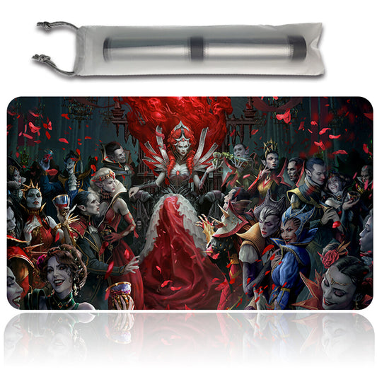 INNISTRAD CRIMSON VOW KEY ARTWORK -Board Game MTG Magic The Gathering Playmat Stitched Edge