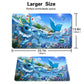 904248 - Board Game Pokemon Vaporeon Playmat Stitched Edge Games Mousepad Play Mat of TCG