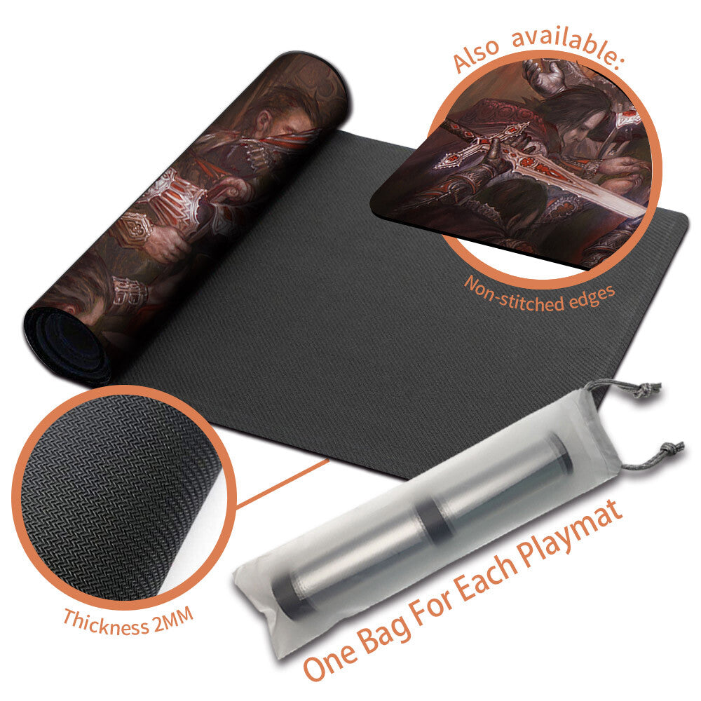 EDGAR MARKOV - Magic The Gathering MTG Playmat TCG CCG MTG Playmat Stitched Edge