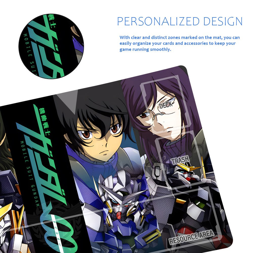 GCG Playmat Suitable for Gundam, includes Storage Bag, 24 x 14 inches (50838)