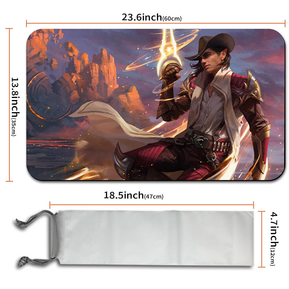 KELLAN, THE KID - Magic The Gathering MTG Playmat TCG CCG MTG Playmat Stitched Edge