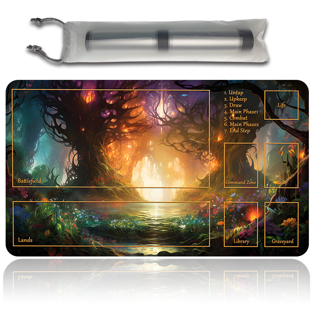 DKT (60) - Magic The Gathering MTG Playmat TCG CCG MTG Playmat Stitched Edge
