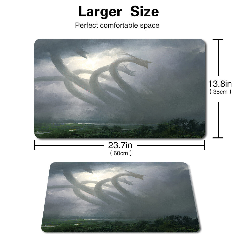 Progenitus - Board Game MTG Playmat Games Mousepad Play Mat of TCG Free Gift Bag Stitched Edge