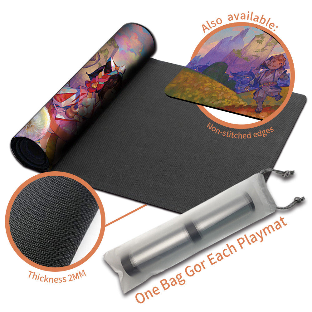 FAREWELL - Board Game MTG Playmat Mousepad Playmat of MTG TCG CCG Stitched Edge