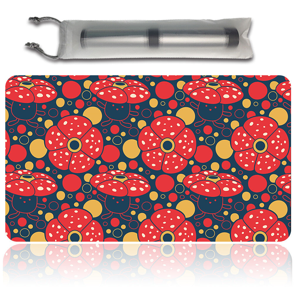 New Pokemon Vileplume Playmat Stitched Edge with Free Bag | Pokemon TCG Playmat Stitched Edge | 1295229