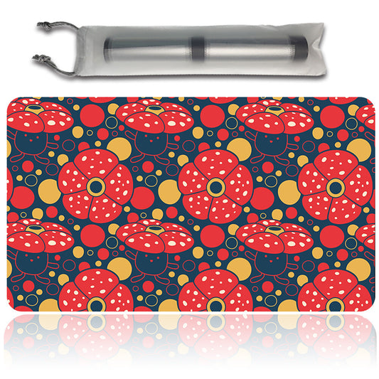 New Pokemon Vileplume Playmat Stitched Edge with Free Bag | Pokemon TCG Playmat Stitched Edge | 1295229