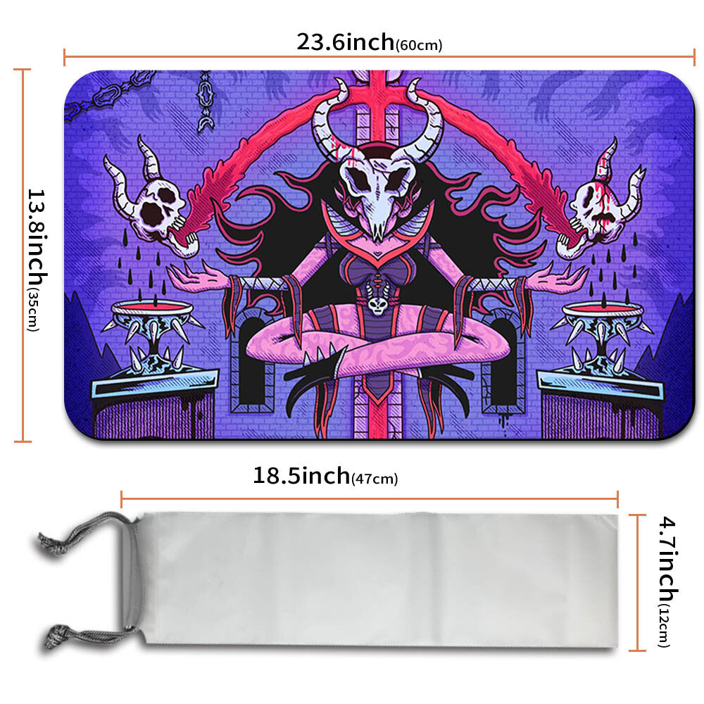 MagicCon Chicago Secret Lair-Magic The Gathering MTG Playmat TCG CCG MTG Playmat Stitched Edge