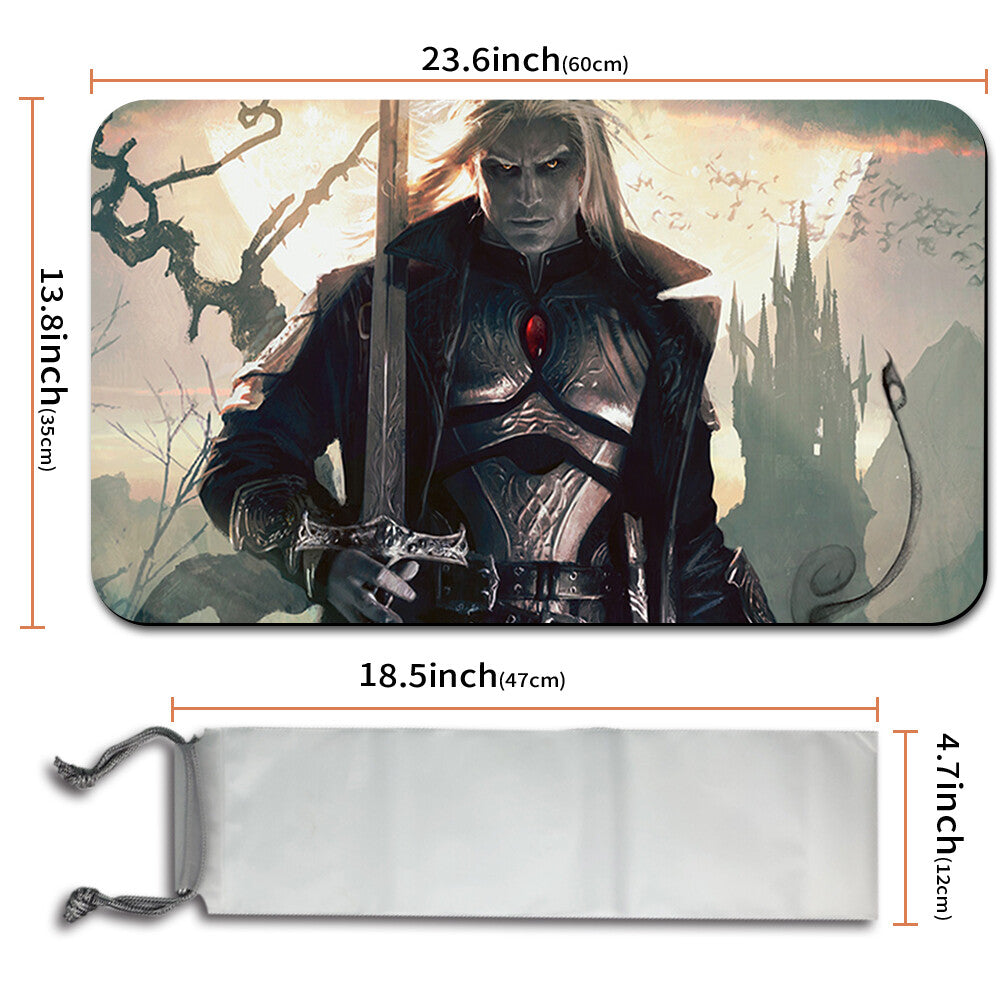 Sorin, Lord of Innistrad - Magic The Gathering MTG Playmat TCG CCG MTG Playmat Stitched Edge