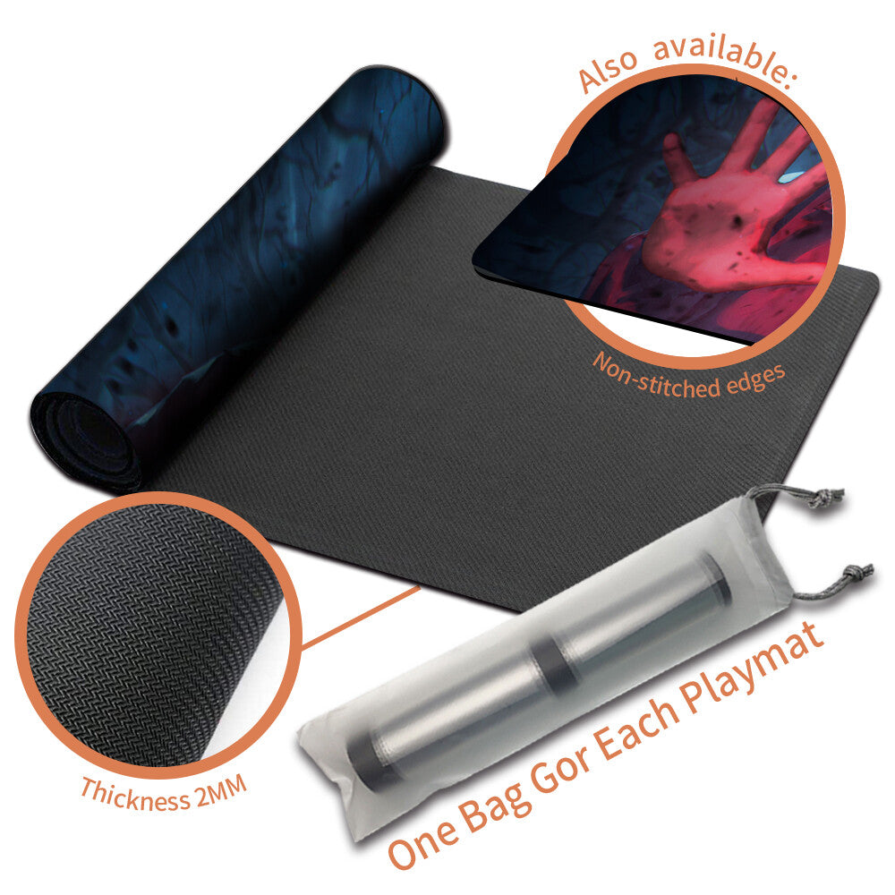 ELEVEN, THE MAGE - Board Game MTG Playmat Mousepad Playmat of MTG TCG CCG Stitched Edge