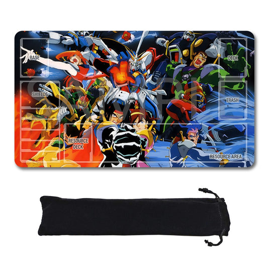 GCG Playmat Suitable for Gundam, includes Storage Bag, 24 x 14 inches (73300)