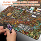 Magic The Gathering Playmat - Board Game MTG Playmat WHERE'S FBLTHP Size 60X35