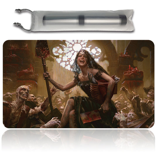 GISA, GLORIOUS RESURRECTOR Board Game MTG Playmat Mousepad Playmat of MTG TCG Stitched Edge