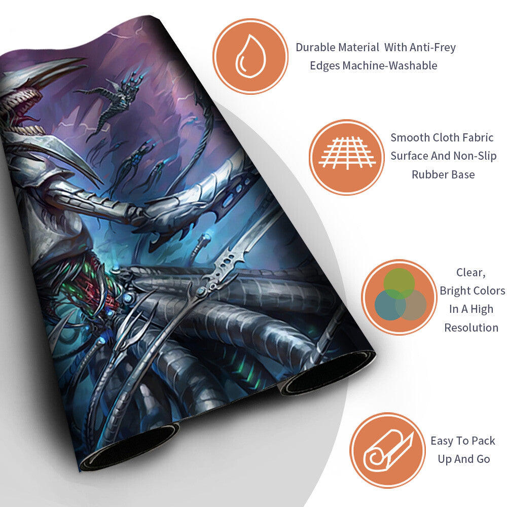 Jin-Gitaxias - Magic The Gathering MTG Playmat TCG CCG MTG Playmat Stitched Edge