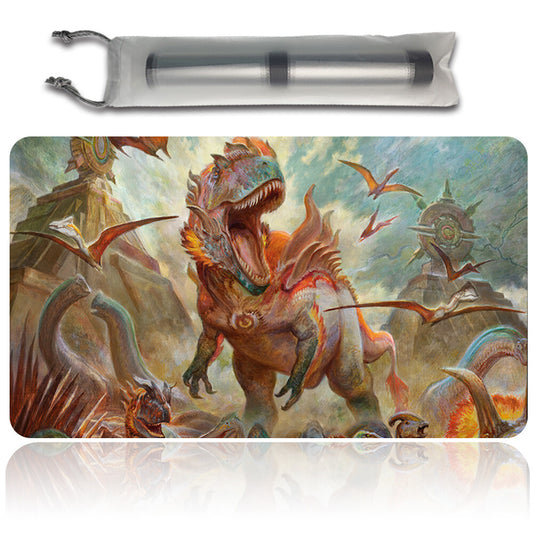 GISHATH, SUN'S AVATAR - Magic The Gathering MTG Playmat TCG CCG MTG Playmat Stitched Edge