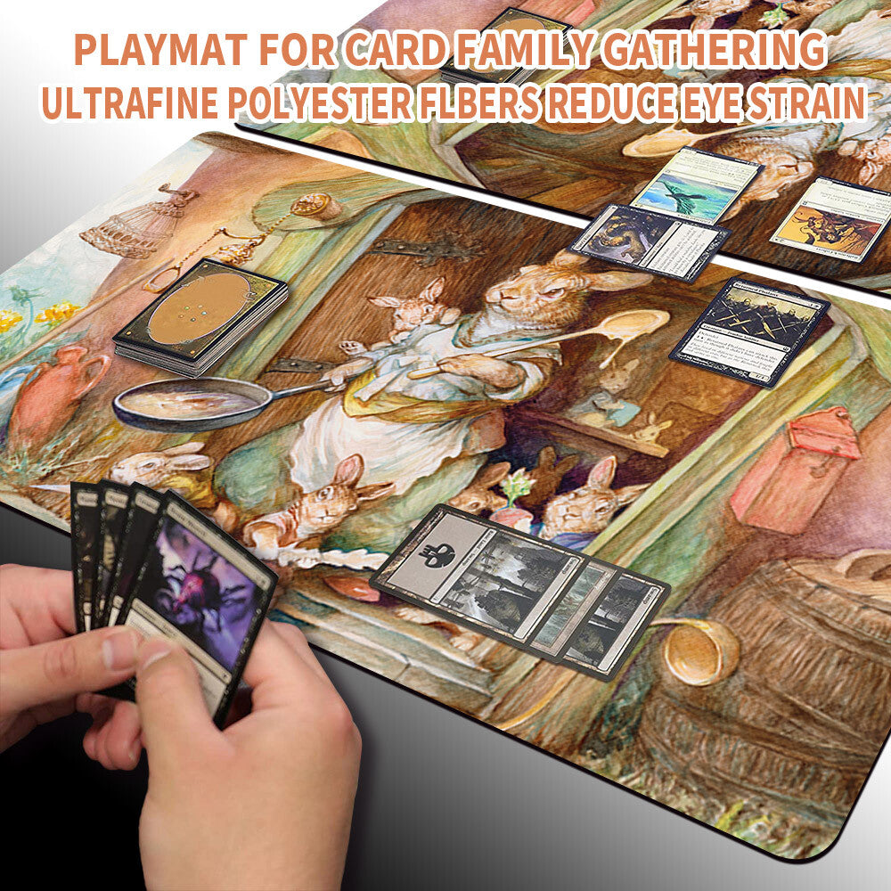 HEAD OF THE HOMESTEAD - Magic The Gathering MTG Playmat TCG CCG MTG Playmat Stitched Edge