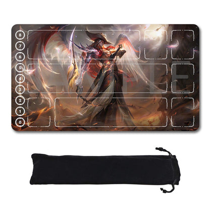 Yone - League Of Legends Riftbound Playmat 24x14 in + Free Storage Bag