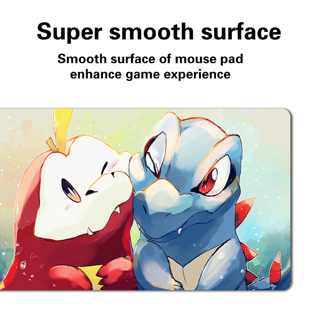 1216907 - Board Game Pokemon Totodile Playmat Stitched Edge Games Mousepad Play Mat of TCG