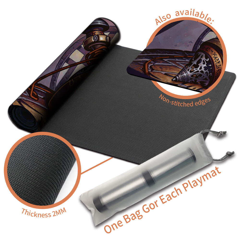 SENSEI'S DIVINING TOP- Board Game MTG Playmat Mousepad Playmat of MTG TCG CCG Stitched Edge