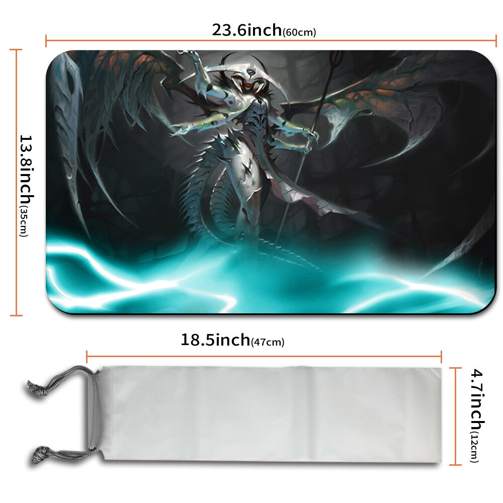 Atraxa Praetors Voic - Magic The Gathering Playmat TCG CCG MTG Playmat Stitched Edge