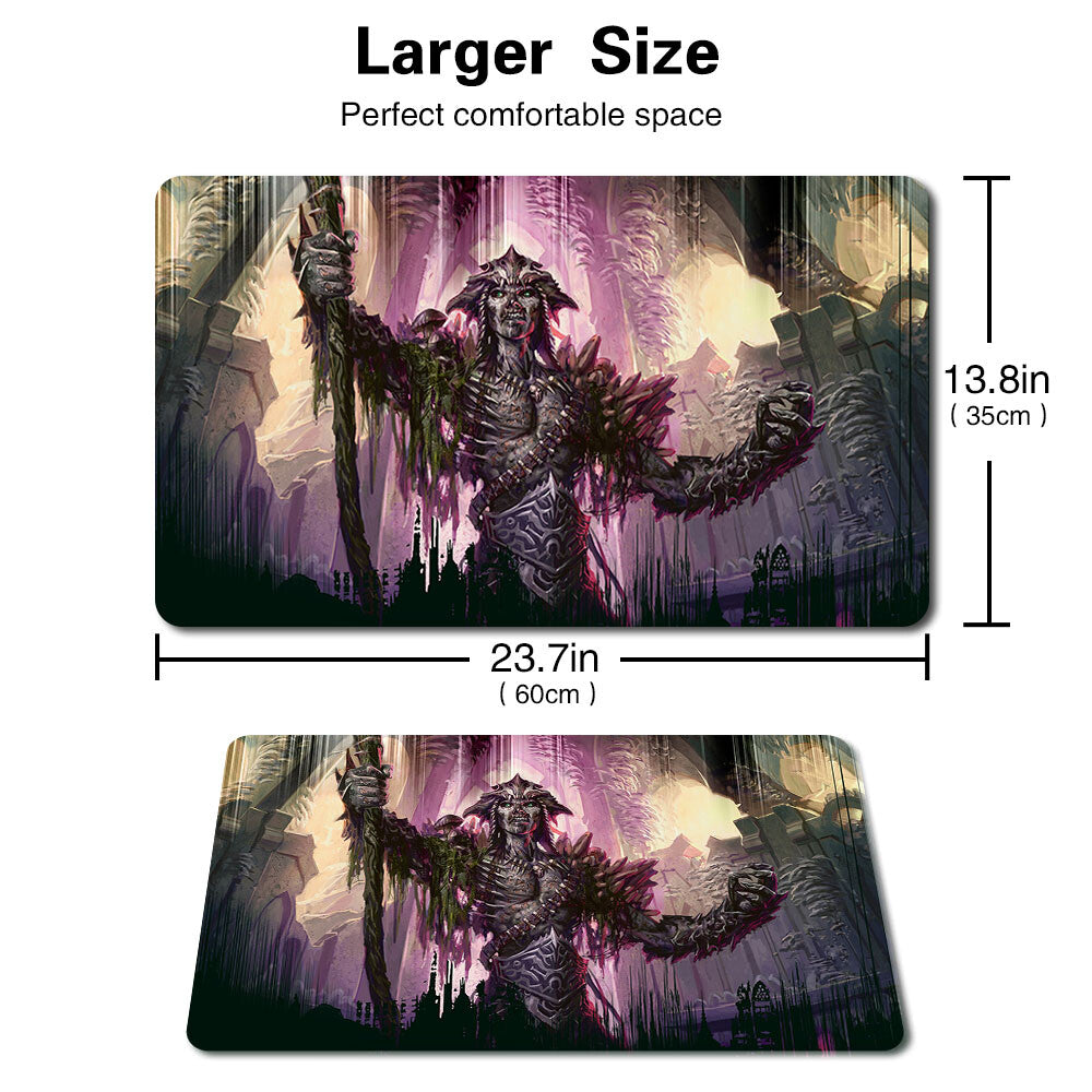 Jarad Golgari Lich Lord - Board Game MTG Playmat Games Mousepad Play Mat of TCG Stitched Edge