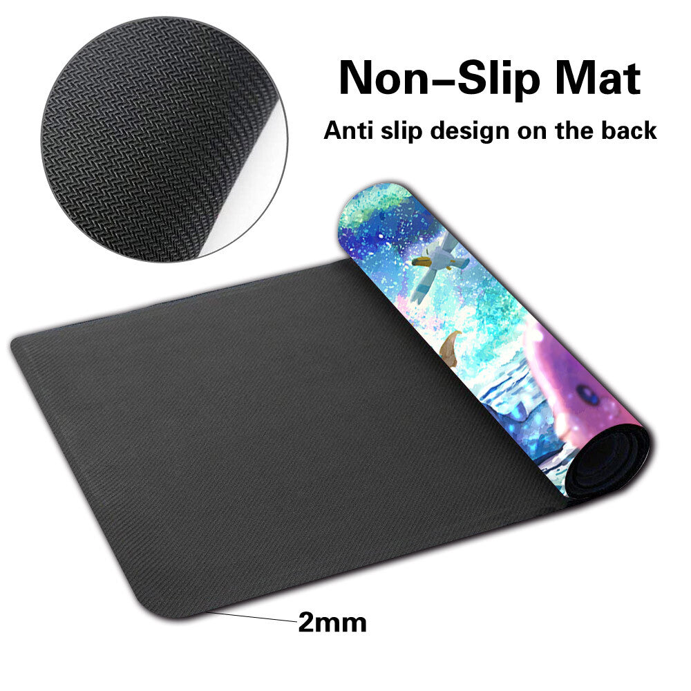 378845 - Board Game Pokemon Lapras Playmat Stitched Edge Games Mousepad Play Mat of TCG