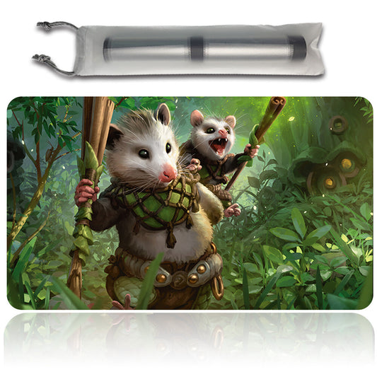 TENDER WILDGUIDE - Magic The Gathering MTG Playmat TCG CCG MTG Playmat Stitched Edge