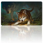 FEROCIOUS PUP - Board Game MTG Playmat Games Mousepad Play Mat of TCG Stitched Edge