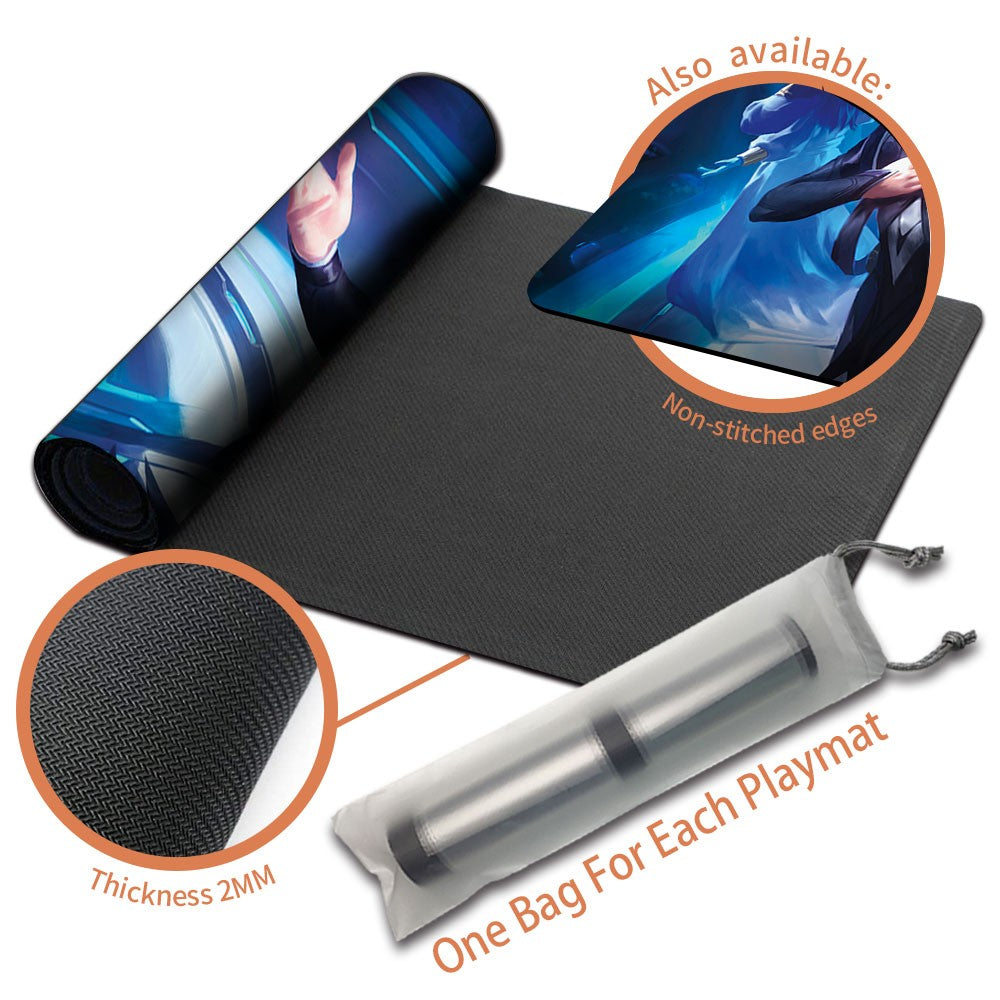 STARFIELD VOCALIST - Magic The Gathering MTG Playmat TCG CCG MTG Playmat Stitched Edge