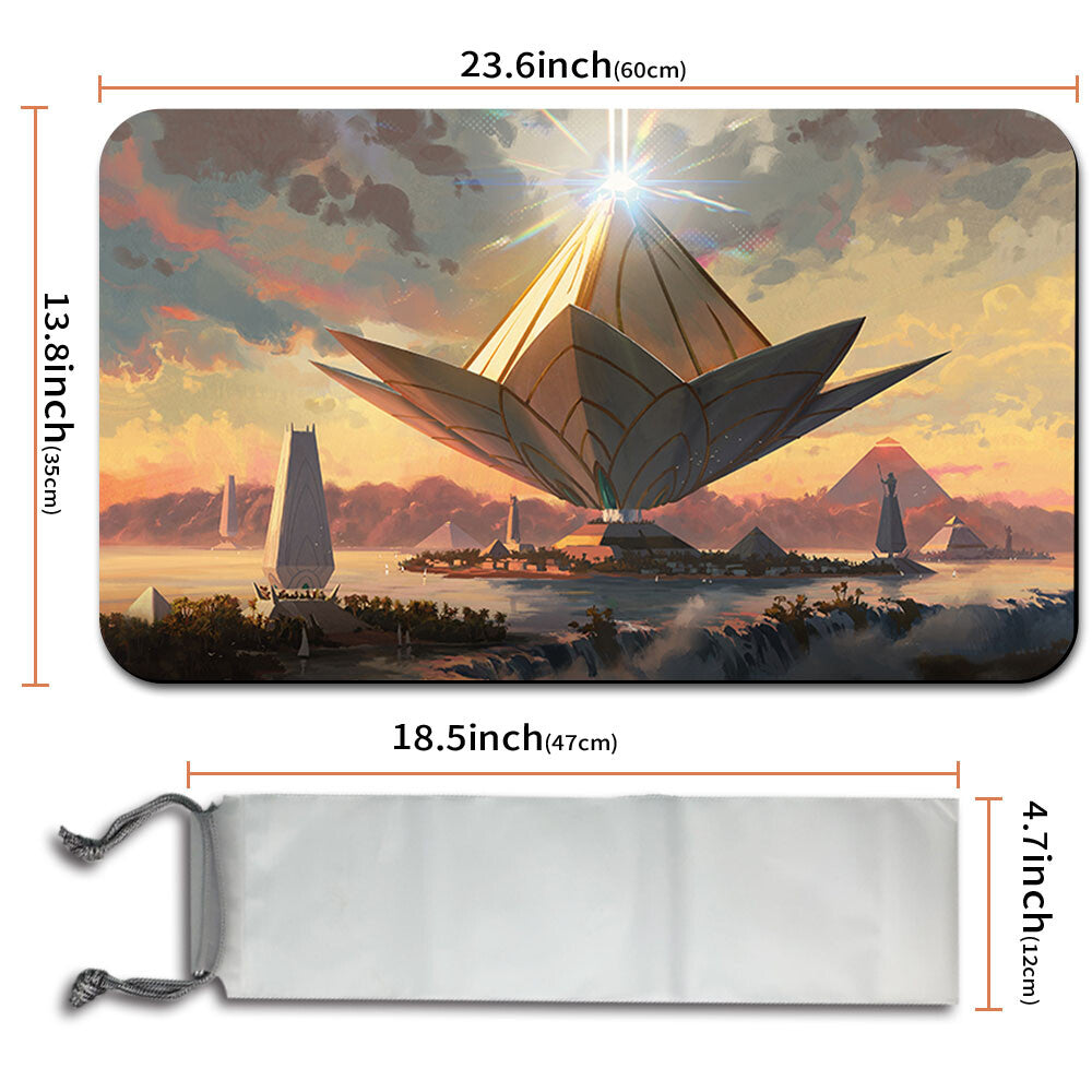 MONUMENT TO ENDURANCE - Magic The Gathering MTG Playmat TCG CCG MTG Playmat Stitched Edge