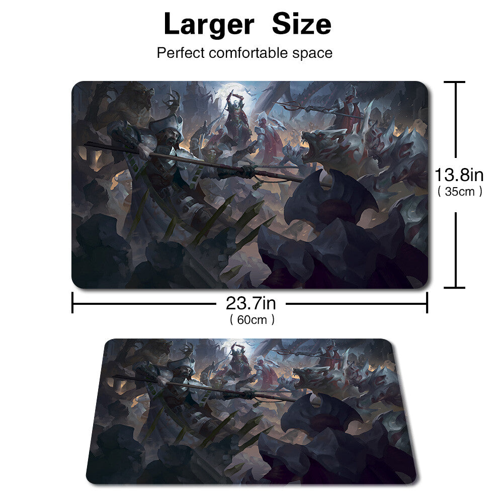 Invasion of Innistrad - Board Game MTG Playmat Games Mousepad Playmat of TCG CCG Stitched Edge