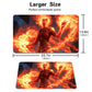 CHANDRA AWAKENED INFERNO - Board Game MTG Playmat Games Mousepad Play Mat of TCG Stitched Edge